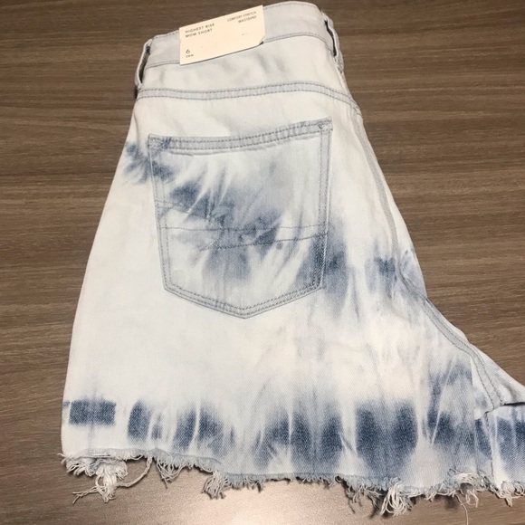American Eagle tie dye high waist shorts❤️ - Picture 5 of 8